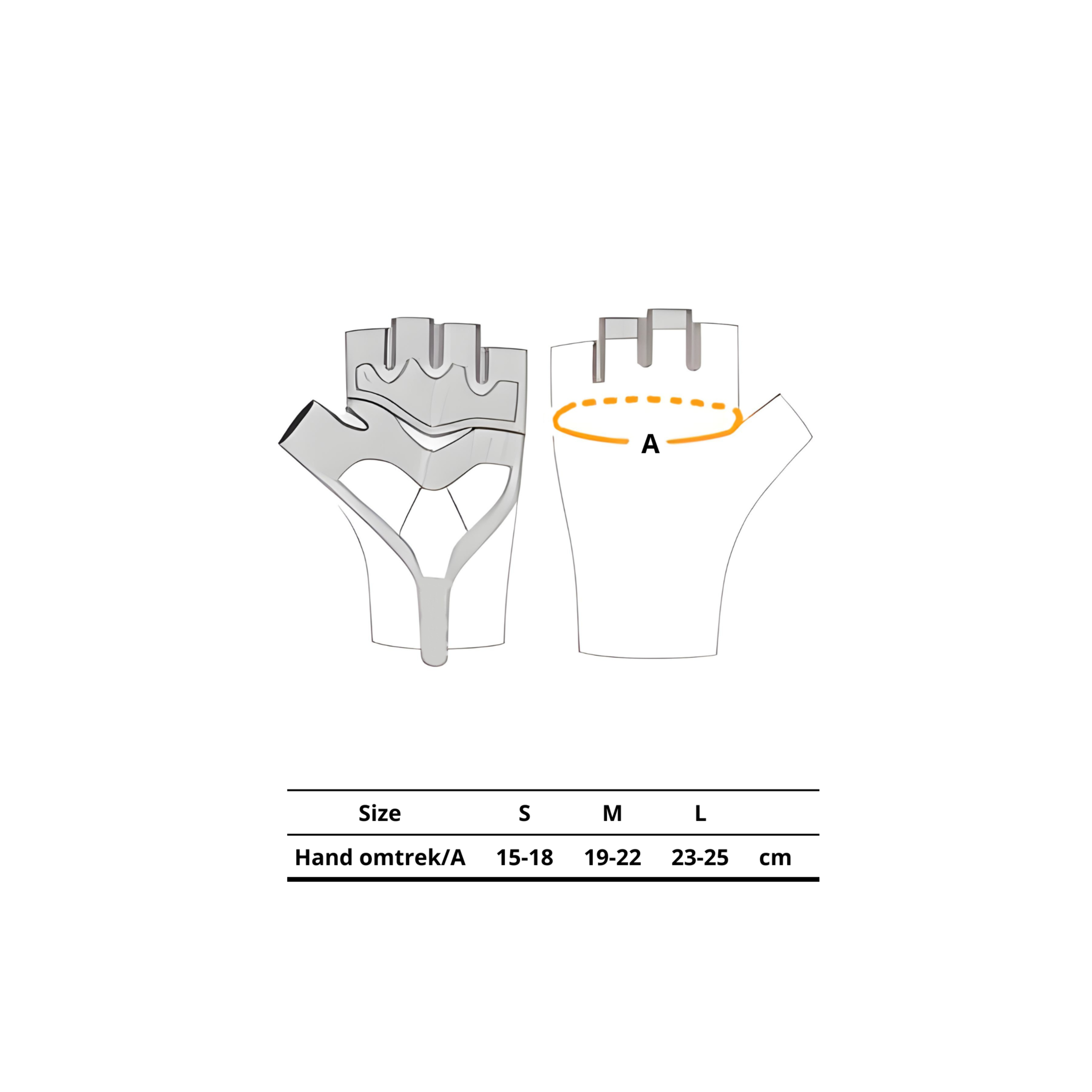 Aero Fietshandschoenen Zwart